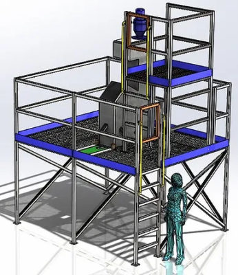 Docent Designs Projects - Facility Projects CAD Assembly 1
